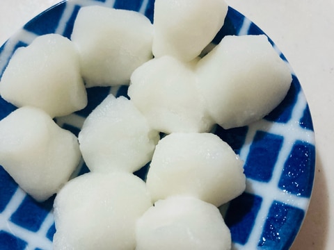一人用レンジde即席米粉団子